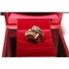 Image 1 : #60 14 KT GOLD DIAMOND 0.4CT RING SET SIZE 7.25