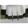 Image 1 : #43  14KT Y/GOLD  EMERALD 3CT EARRINGS