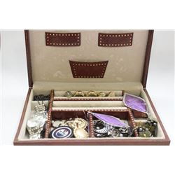 JEWELRY BOX W/ CONTENTS