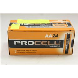 PK OF 24 PROCELL "AA" BATTERIES