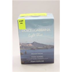 DOLCE AND GABBANA LIGHT BLUE DISCOVER VULCANO