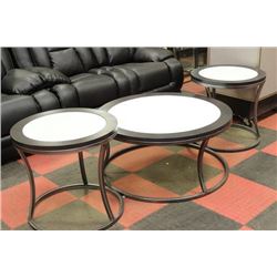 GLAMOUR 3PC. COFFEE SET