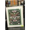 Image 1 : HAIDA RAVENS TALE PRINT, 24"x19"