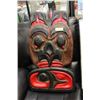 Image 1 : HAIDA EAGLE FACE TOTEM, 28"x17"