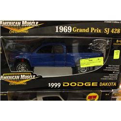 1 OF 2500 1:18 SCALE DIE CAST 1999 DODGE DAKOTA