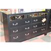 Image 1 : 9 DRAWER DRESSER 64x18x44T