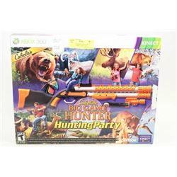 NEW XBOX KINECT BIG GAME HUNTER GAME, CABELLAS