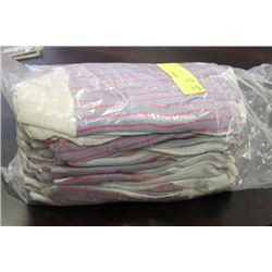PK OF 12 NEW WORK GLOVES X5