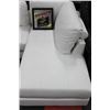 Image 2 : NEW APT SIZE WHITE L SHAPED SECTIONAL
