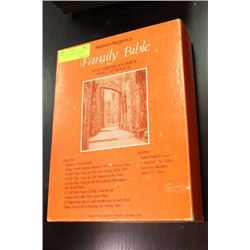 1981 FAMILY BIBLE IN THE BOX