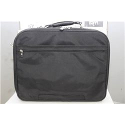 DELUXE BLACK NYLON NOTEBOOK CARRY CASE