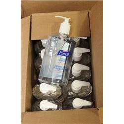 CASE OF 12 PURELL HANDSANITIZER 354ML BOTTLES X5