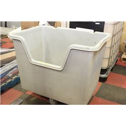 GARBAGE BIN W/ WHEELS