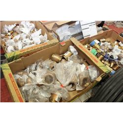 FLAT OF COPPER FITTINGS X3