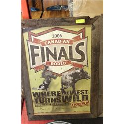 2006 RODEO POSTER CANADIAN FINALS 38x25"