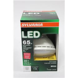 SYLVANIA 78691  9 WATT=65WATT LED BR30 REFLECTOR