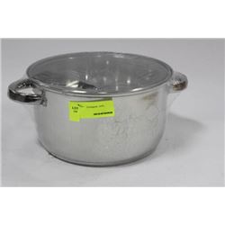 STAINLESS STEEL  POT W LID