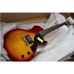 EPIPHONE JR CANDY RED GUITAR, NEW IN BOX