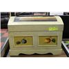 Image 1 : PAINTED DECORATIVE CHEST AND JEWELLERY BOXES