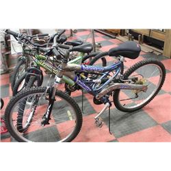 INFINITY 21 SPEED FULL SUSPENSION MOUNTAIN BIKE