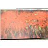 Image 1 : RED FLORAL PRINT  24x48