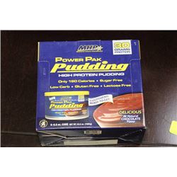 MHP POWER PAK PUDDING 6-8.8OZ CANS- CHOCOLATE