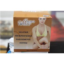 MICRO TWEEZE NO STRIP MICROWAVABLE HAIR REMOVAL