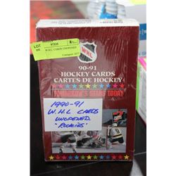 1990-1991 W.H.L. CARDS UNOPENED 'ROOKIES'
