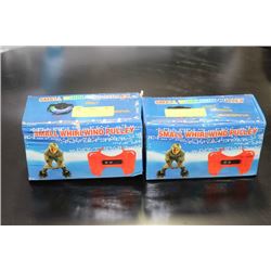 2 SMALL WHIRLWIND PULLEY