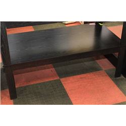 BLACK COFFEE TABLE (SCUFFED)