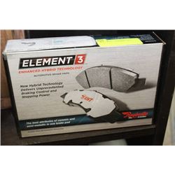 DISC BRAKE PAD ELEMENT 3 FT RAYBESTOS EHT10658