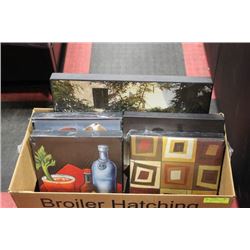 BOX OF PRINTS ON CANVAS - ON CHOICE