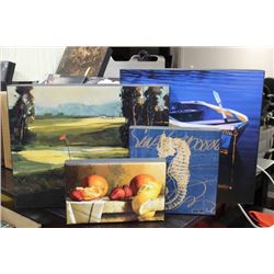 BOX OF PRINTS ON CANVAS - ON CHOICE