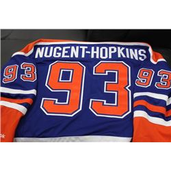 OILERS NUGENT HOPKINS JERSEY