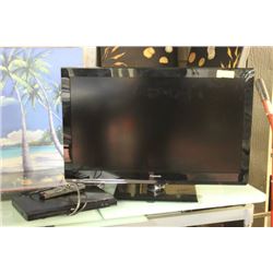 32" PANASONIC TV WITH PANASONIC DVD PLAYER