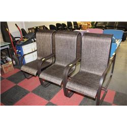 6 PATIO CHAIRS