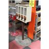Image 1 : VINTAGE 4 CANISTER CANDY MACHINE