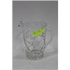 Image 1 : PIN WHEEL CUT GLASS JUG