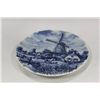 Image 1 : HOLLAND DELFT-BLAUN HAND CRAFTED PLATE