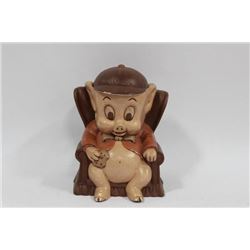 PORKY PIG COOKIE BARREL