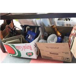 2 BOXES OF MISCELLANEOUS
