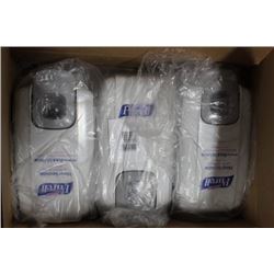CASE OF 6 PURELL HAND SANITIZER DISPENSERS