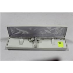 CROSS WATCH NECKLACE WITH PENDANT