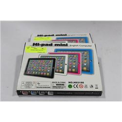 HI PAD ENGLISH COMPUTER TOY, PINK