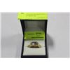 Image 1 : MEN' 10K GOLD & DIAMOND RING W/ WHITE GLD TRIM 10K