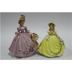 2 JOSEF ORIGINAL FIGURINES