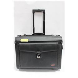 CHAMPS ROLLING FILE BRIEFCASE