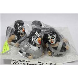 RARE KISS RUBBER DUCK SET