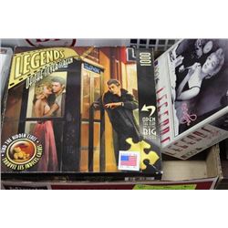 BOX OF TWO MARYLIN MONROE PUZZLES