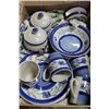 Image 1 : BOX WITH 12-PIECE SET - MODA QUALITY STONEWEAR,